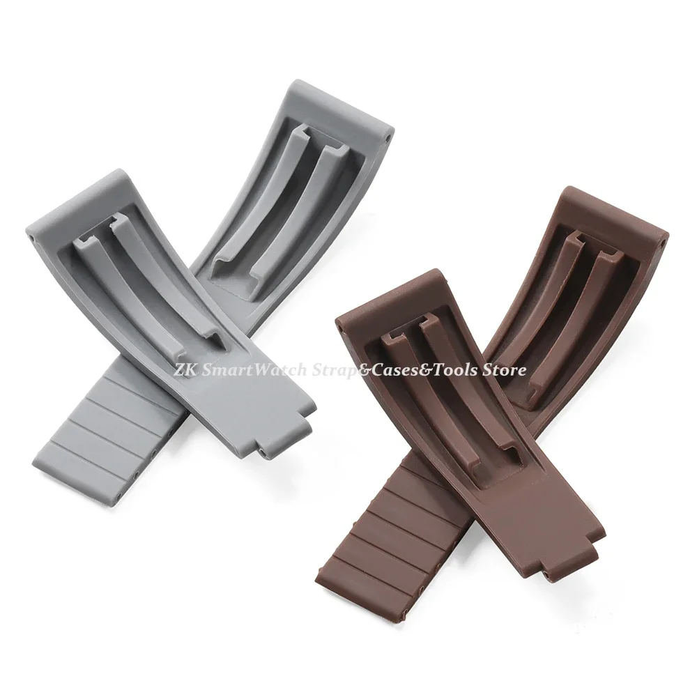 Rubber Watch Strap 20mm for Rolex Water Ghost Series Wrist Band Waterproof Silicone Watch Band Fold Buckle Men Sport Bracelet image 5