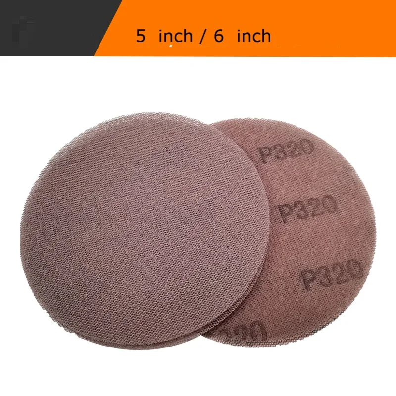 5/6 Inch Mesh Pneumatic round Disc Sandpaper Compatible for Dry-Grinding Polishing And Grinding Tablets