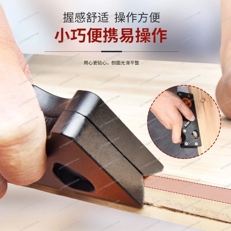 Imagen 4: Juego de Cepillos de Bisel Multiláminas para Carpintería, Cepillo Manual para Recortar Bordes, Herramienta para Eliminar Esquinas con Bisel de 45 Grados