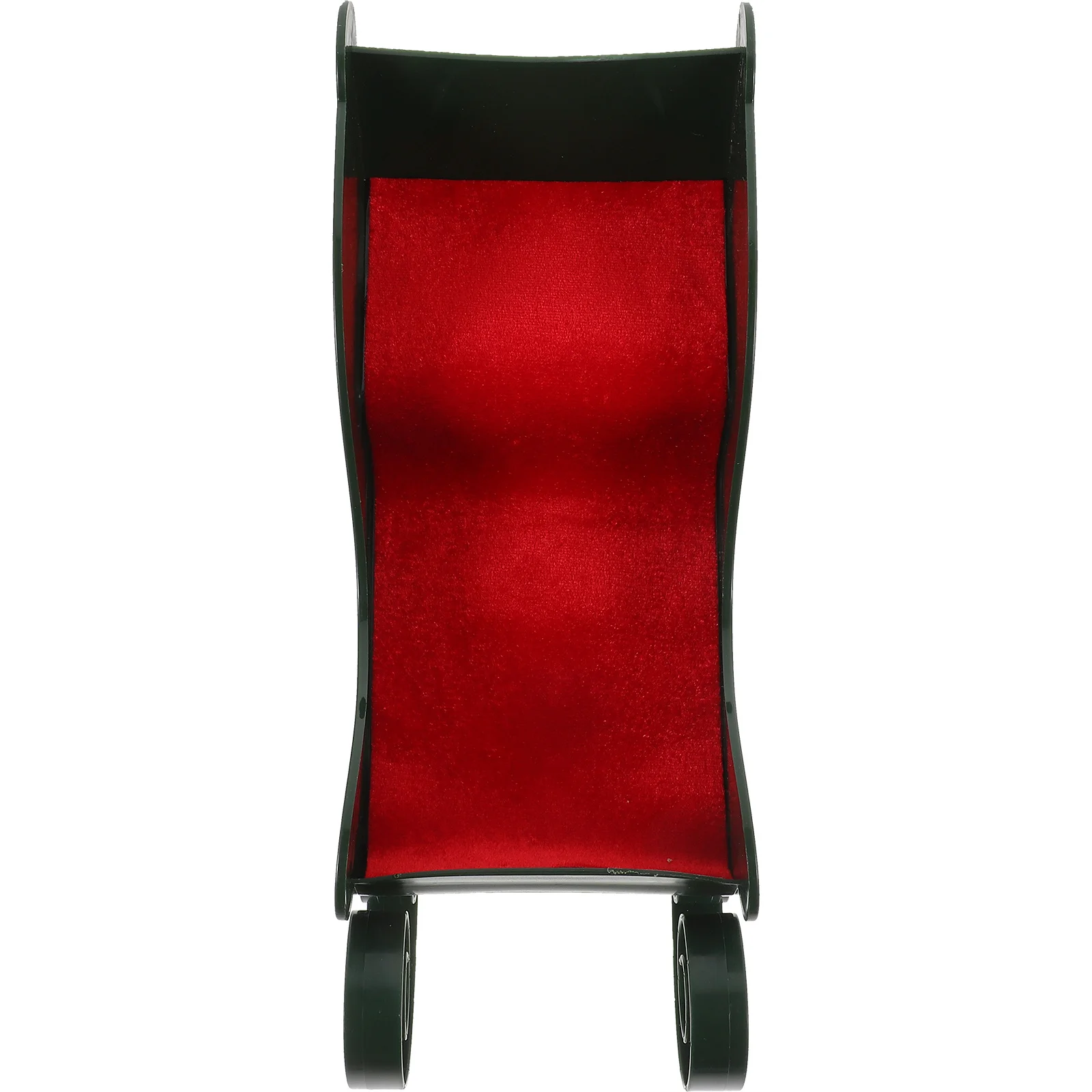 

Christmas Sleigh Ornament Mini Desktop Decor For Holiday Party Xmas Tree Hanging Sled Adornment Plastic Festive Decoration