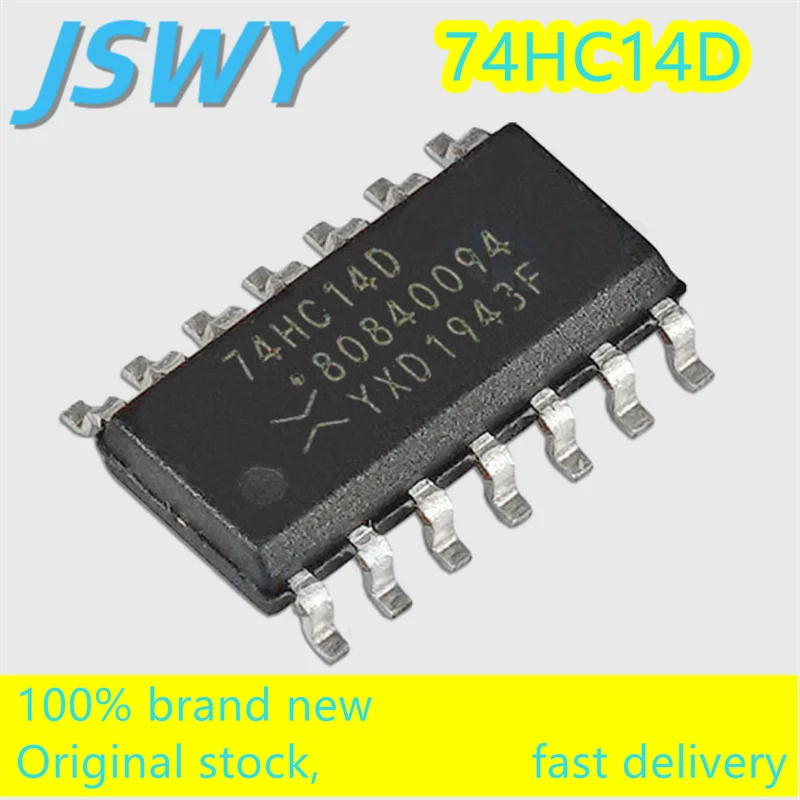 

(1-50 pieces) 74HC14D SOIC-14 100% original Schmitt trigger logic chip in stock for fast delivery