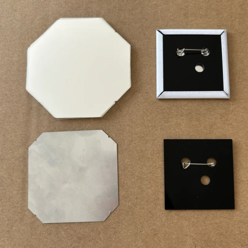 50*50mm 63.5*63.5mm 2*2inch Tin Rectangle Refrigerator Magnet Making Machine Cutter 1000pcs Refrigerator Magnet Material
