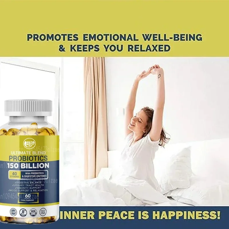 Male and Female Probiotics - Shelf Stable Probiotics Containing Organic Prebiotics - Lactobacillus Acidophilus Probiotics