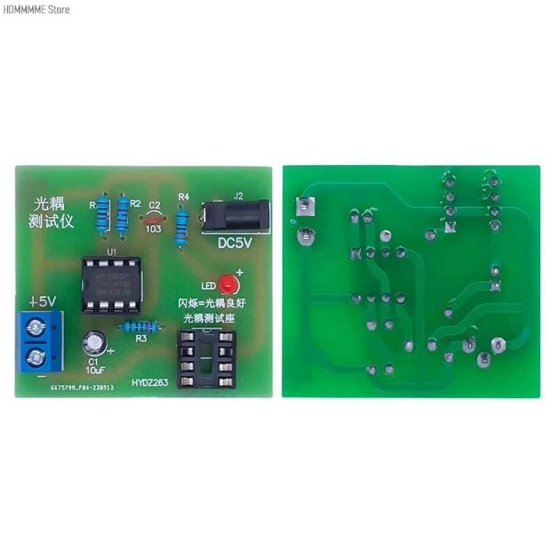 Optocoupler Tester Kit Board Practice Welding DIY Electronic Product Spare Parts