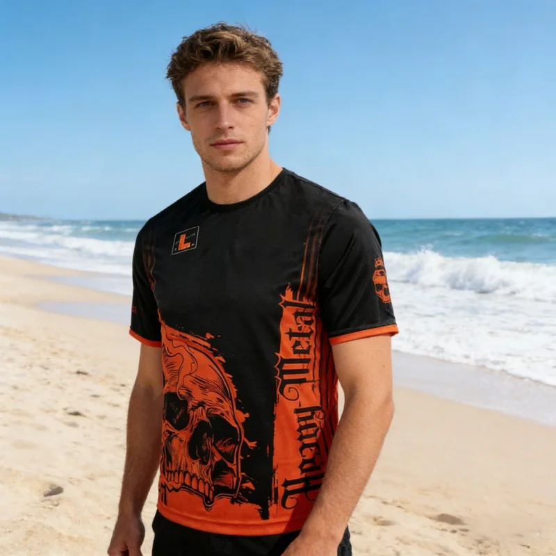 

Футболка для дартса 2026 Ryan 'Heavy Metal' Searle - Серия 2, быстросохнущая спортивная футболка для мужчин, для серфинга и пляжа