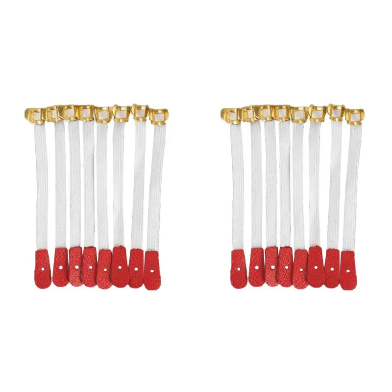 ABLB-100 Pcs Piano Bridle Straps Standard Style Piano Replacement Repair Parts