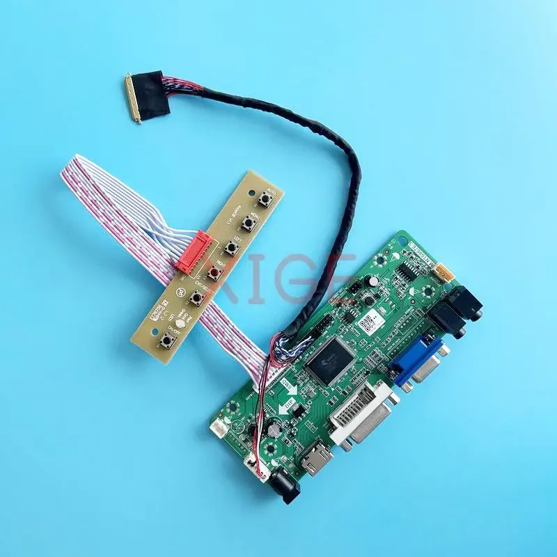 

For LP116WH1 LP116WH2 LP116WH6 Controller Board Kit DIY 11.6" HDMI-Compatible Laptop Monitor DVI VGA Audio 40-Pin LVDS 1366x768