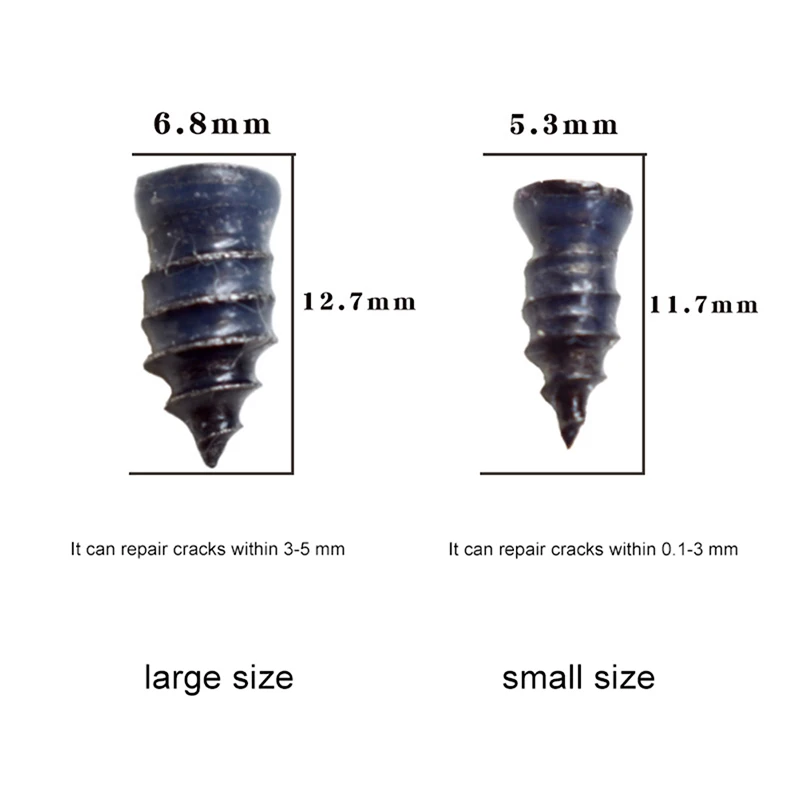 10 buah paku perbaikan ban vakum Universal, untuk mobil truk, sepeda motor, kuku perbaikan tusukan ban