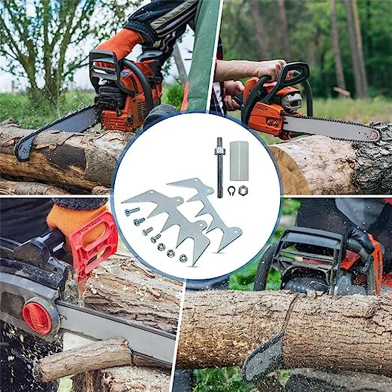 

Прочный деревянный зуб с антибликовым вставлением для Stihl Steel MS044 046 066 440