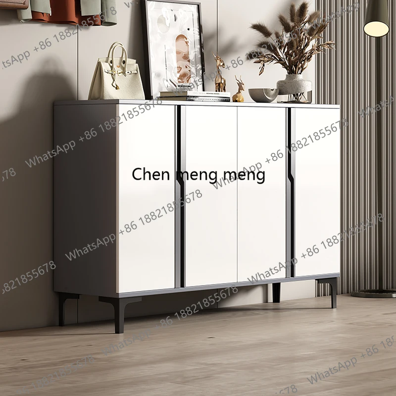 Designer Modern Shoe Shelf Organizer Storage Mobile Living Room Box Luxury Shoe Cabinet Vertical Zapatero Entrance Furniture