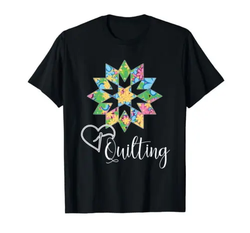 Love Sewing Quilting, Hobby Crafter Gift Shirt, 3Dk T-Shirt