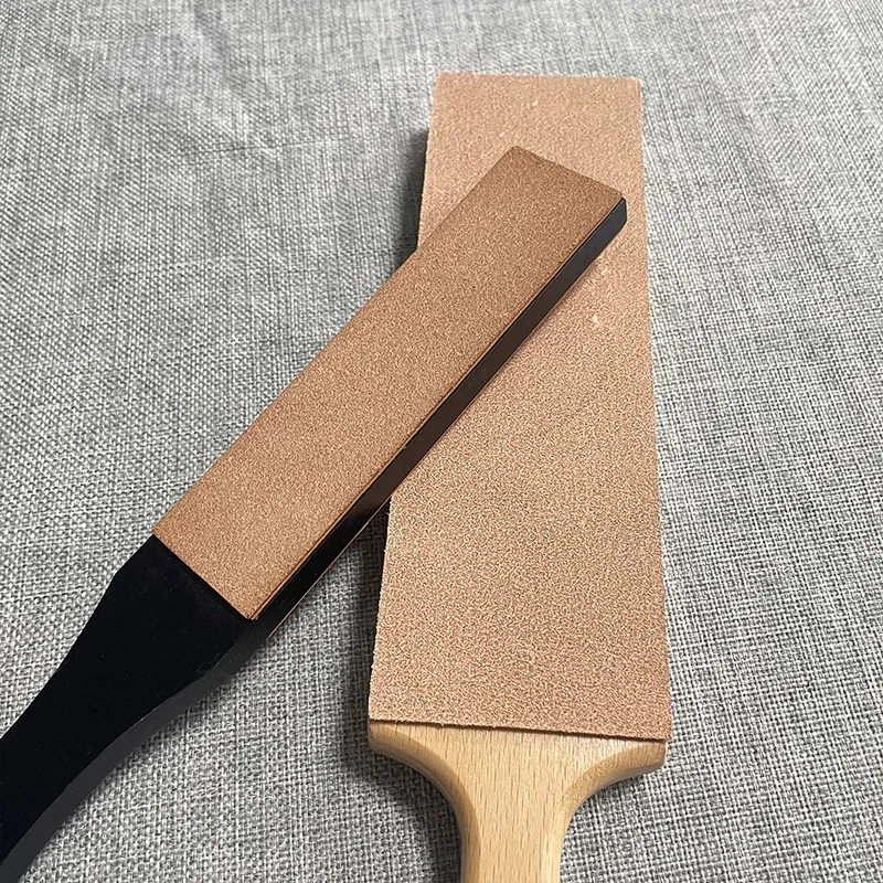 Double-side Knife Polishing Sharpener Sharpening Stone Leather Honing Strop Compound Green Abrasive Paste Polishing Wax Paste