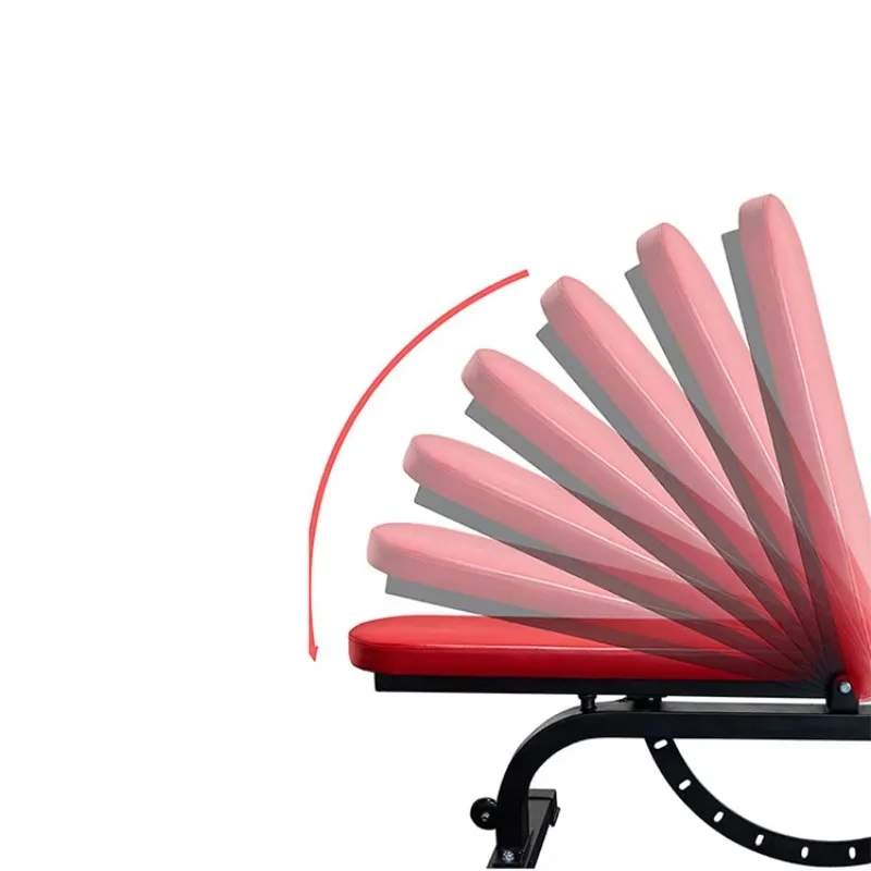 Banco de Ejercicios Comercial Económico, Inclinado, Declinado y Plano, Ajustable, Plegable, para Mancuernas, Abdominales y Pesas