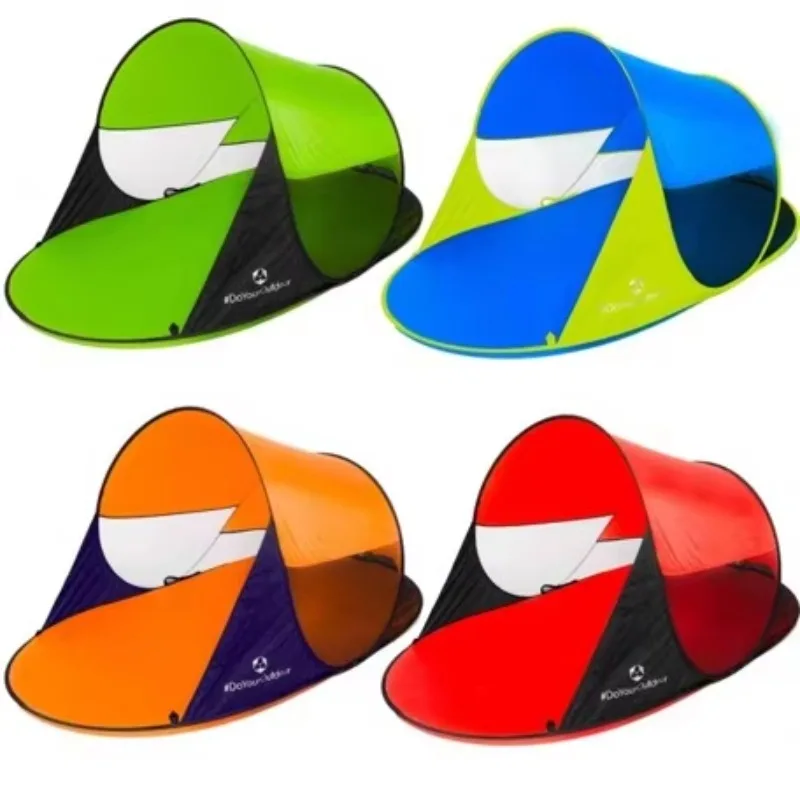 Outdoor High Quality Popup Waterproof Sunshade Fishing Tent Camping Tent for 2 Person Family Beach Tent