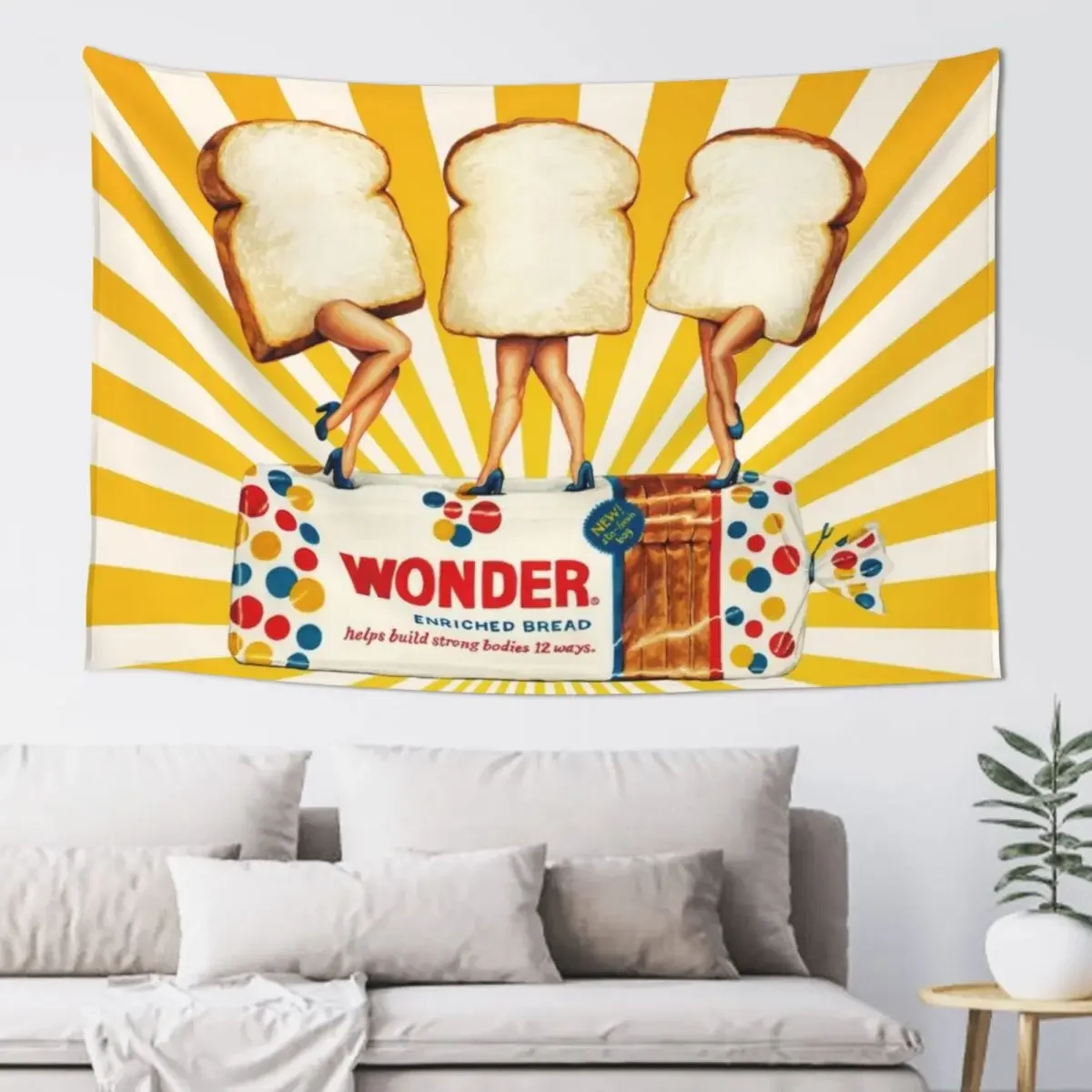 Wonder Women Tapestry Decorations For Your Bedroom Bed Room Decoration Tapestry