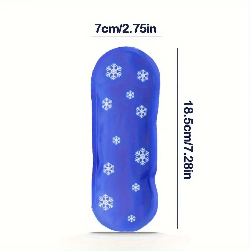 Multi-purpose reusable ice pack, durable gel pack and insulin cooling pack, suitable for outdoor camping and travel