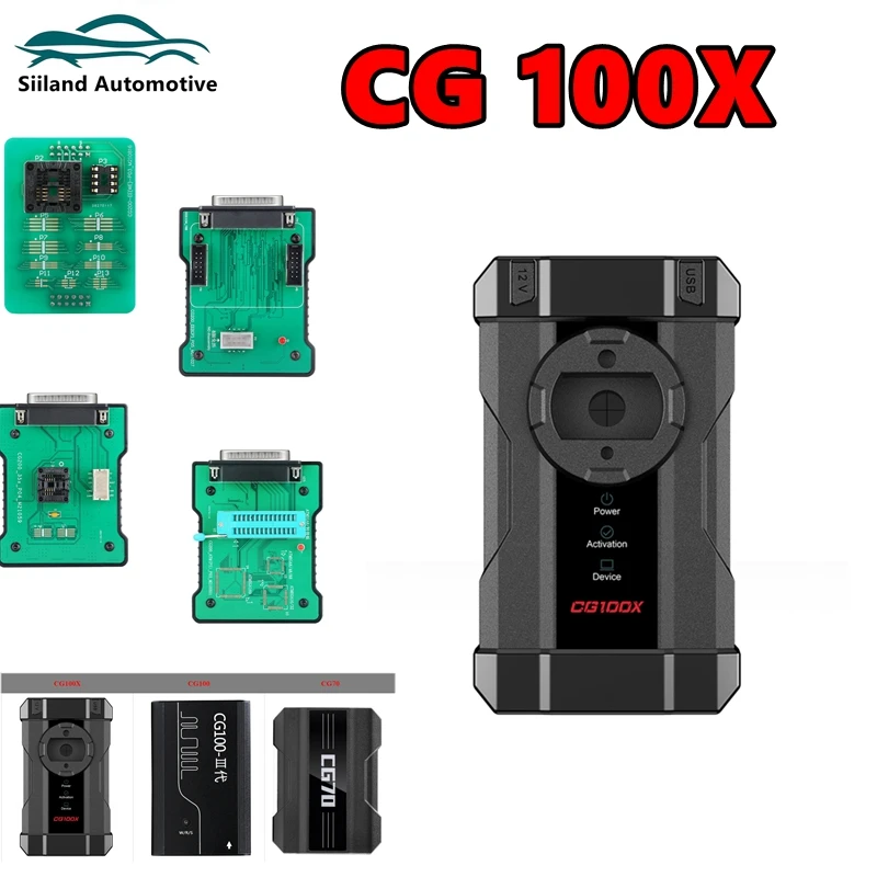 

Newest CGDI CG100X New Generation Programmer with EEPROM adapter clip Key Programming Chip Reading Support MQB