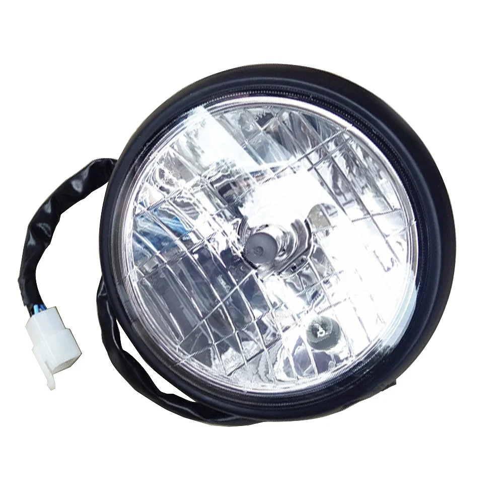 دراجة نارية الرجعية Superlight المصابيح الأمامية جولة رئيس ضوء مصباح ل Keeway Superlight kLight 202 125 / 150 / 200 QJ200-2H