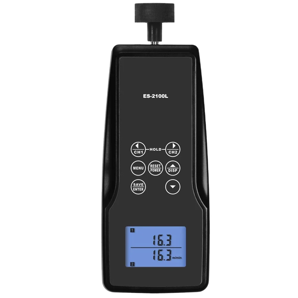 ES-2100L Digital Contact Linear Speed Tachometer Speedometer