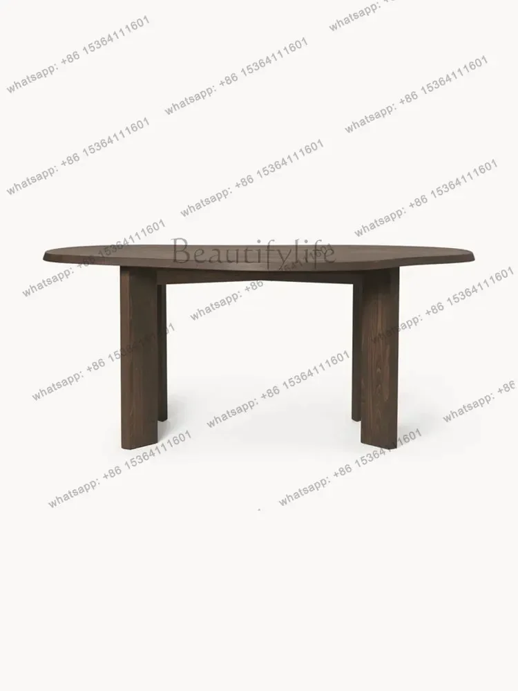 

yj58 Nordic light luxury simple solid wood desk writing desk home desk