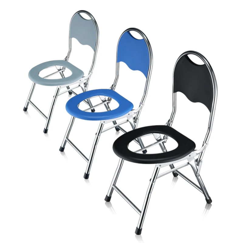 Folding Elderly Shower Chair  Pregnant Folded Folding Bath Chair Stool Disabled Bathroom Fall-Proof Stool