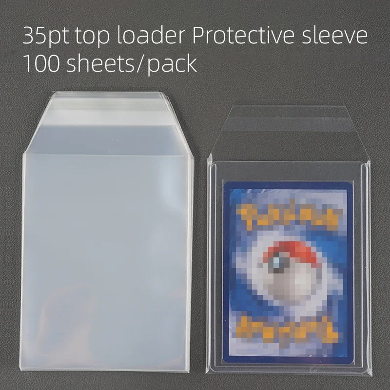 Toploader Protective Sleeve 100 Sheets Pack 3