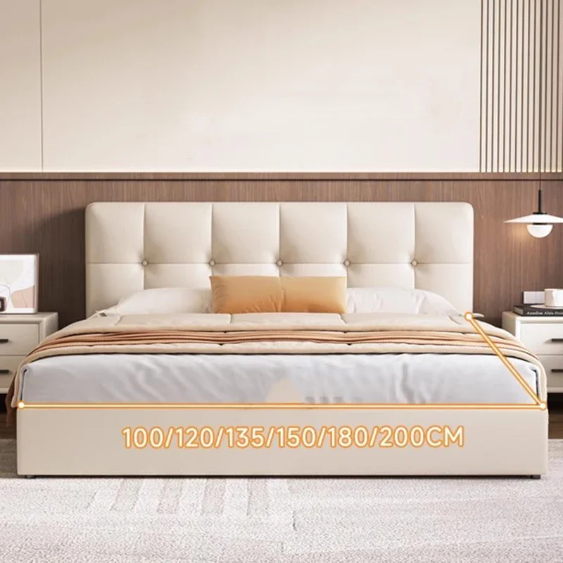

Beauty Multifunctional Bed Design Tatami Storage Luxury Double Modern Bed Capsule Sleeping Letto Matrimoniale Hotel Furniture