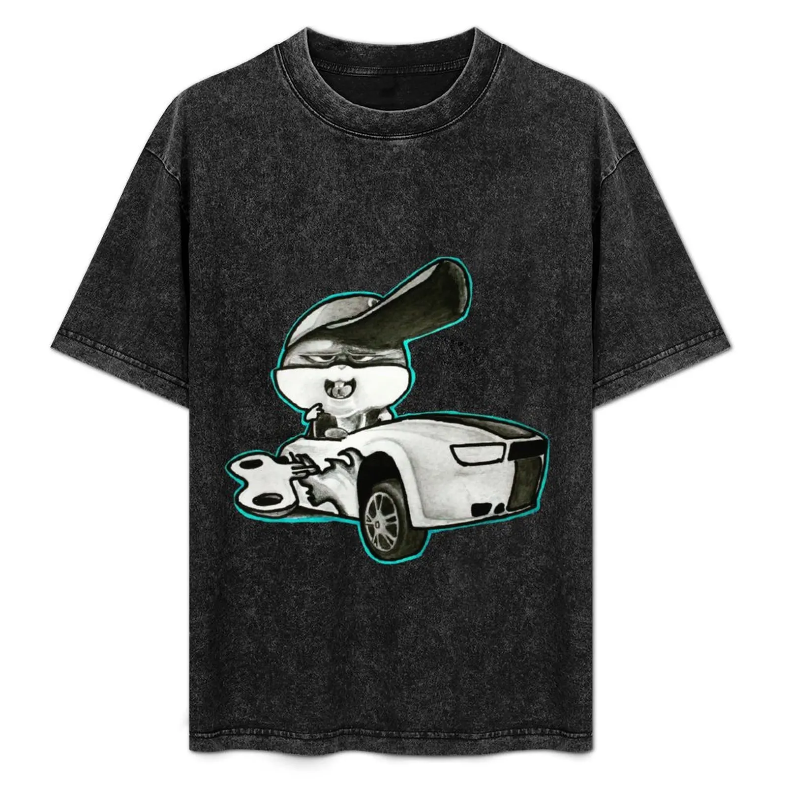 

Bunny Gang T-Shirt Casual Daily Wear Short Sleeve Top