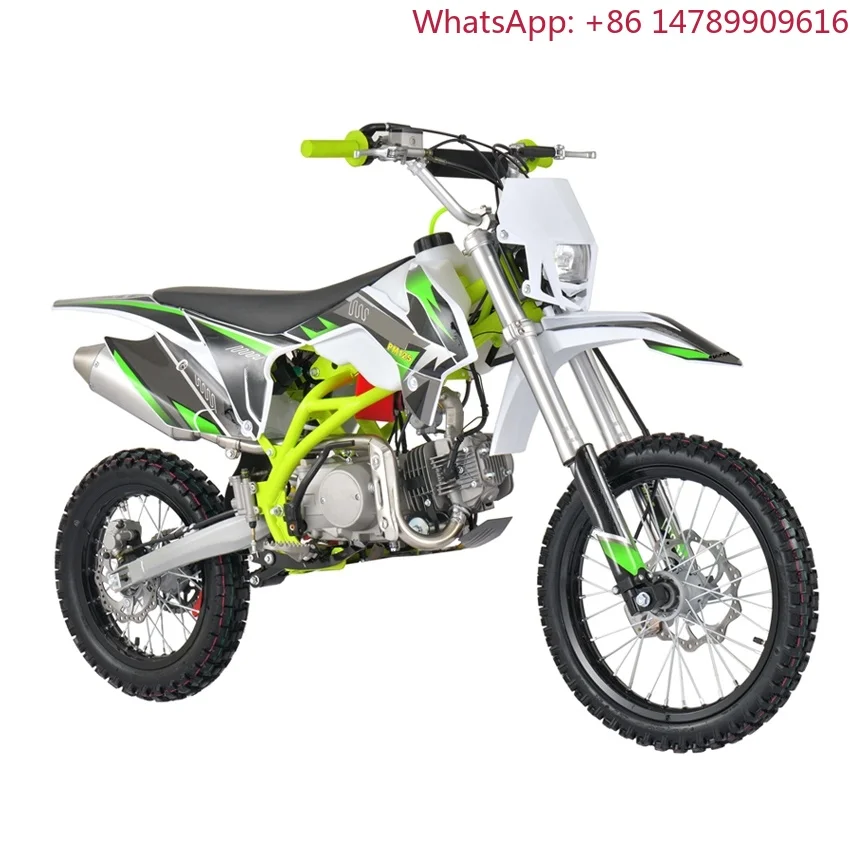SocialRidingGroupRidingFactory Sale Off Road Motorcycle 4 Stroke 125cc 17/14 Motocross Bike Motorbikes Dirt Bike For Adult KidsK
