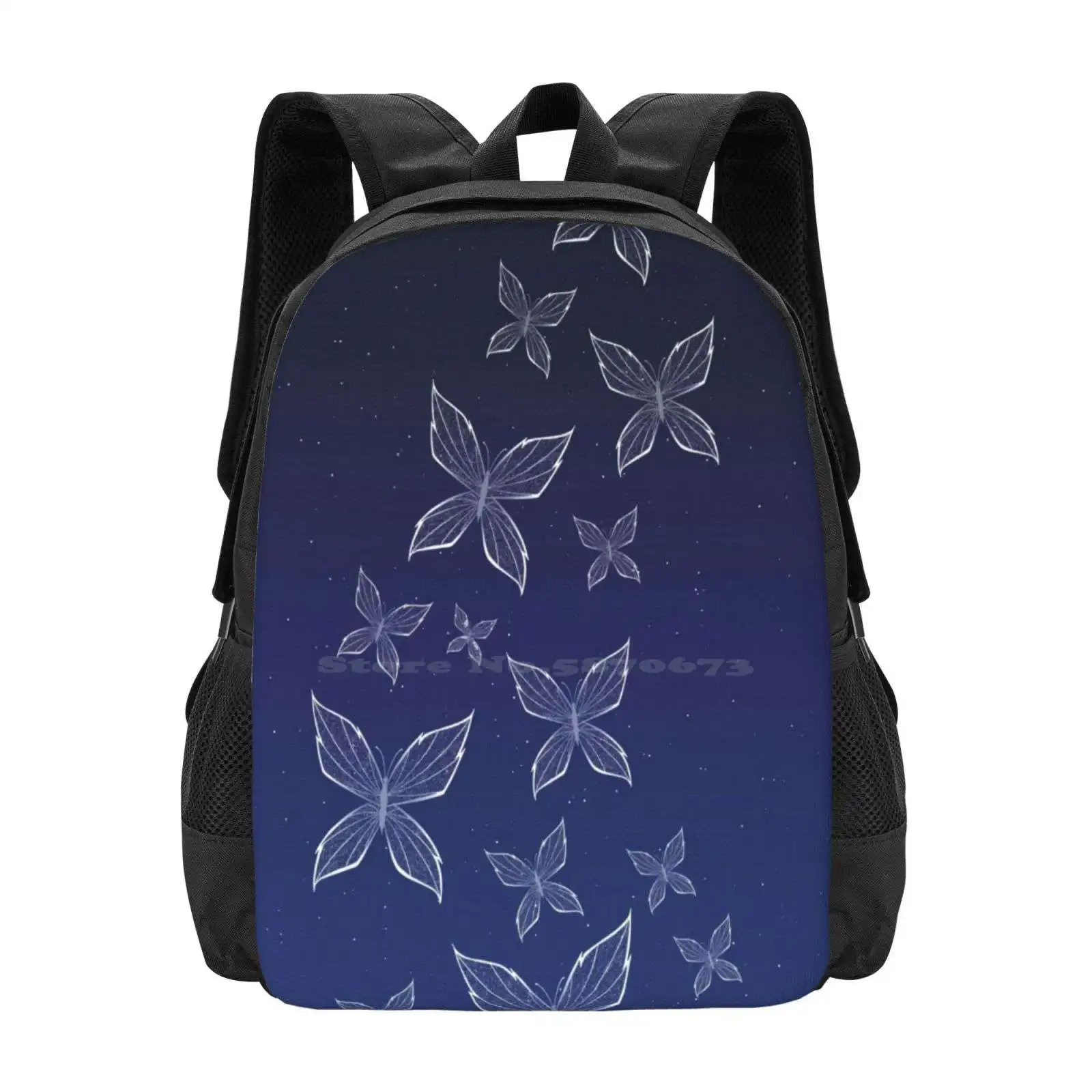 Wraith Butterfly [3] From Heaven Official'S Blessing Hot Sale Schoolbag Backpack Fashion Bags Heaven Officials Blessing Tgcf