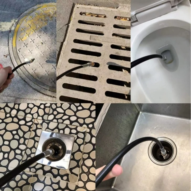 Imagem -06 - Kit de Limpeza da Mangueira de Drenagem de Esgoto Bocal de Limpeza da Máquina de Limpeza de Alta Pressão Adequado para Karcher Hammer Nilfisk Bosch Lavor