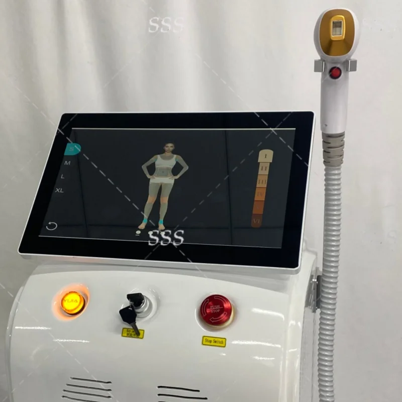 

2in1 Diode Laser Hair Removal Machine 808nm Soprano 4000W Carbon Stripping Pigment Tattoo Removal Beauty Epilation Equipment