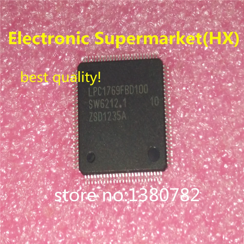 Free Shipping 5pcs-20pcs LPC1769FBD100 LPC1769 LPC1769FBD QFP-100  IC In stock!