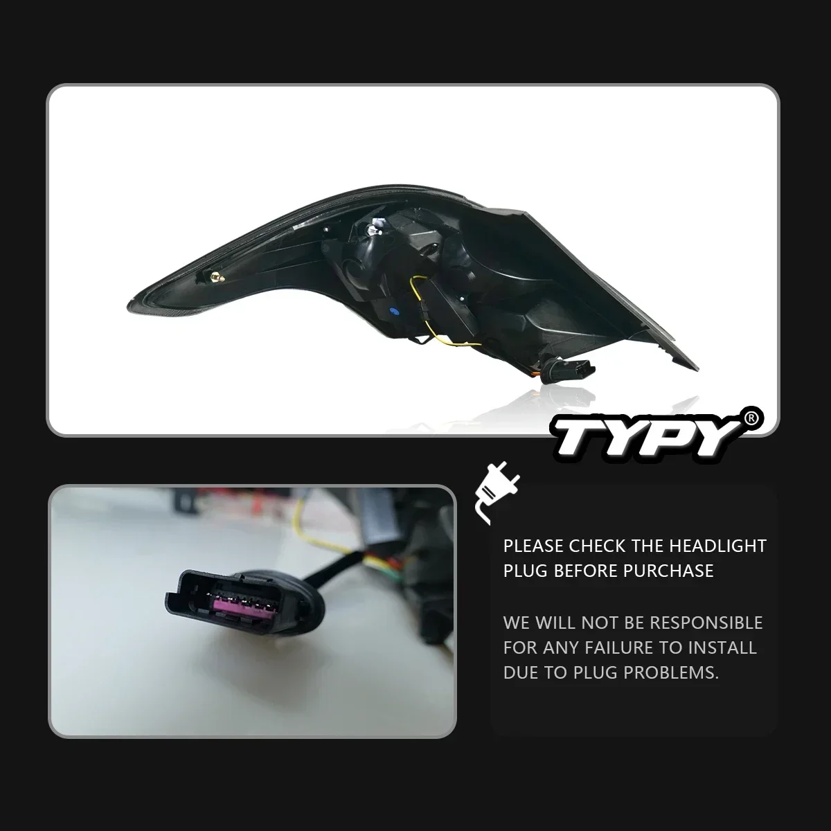 

TYPY Car Lights For Nissan Almera Taillght 2011-2016 LED Car Lamps Daytime Running Lights Dynamic Turn Signals Car Accessories