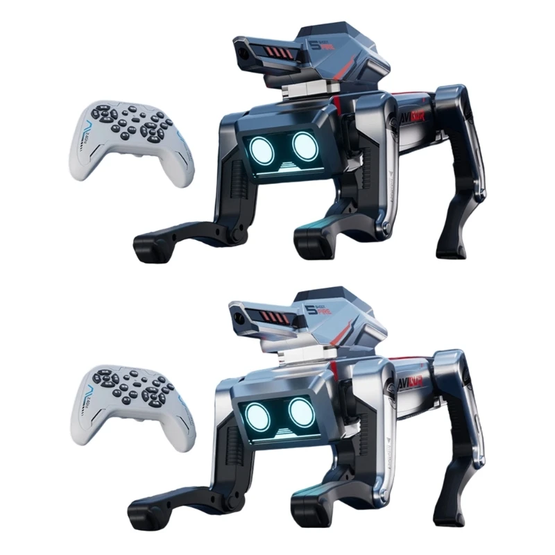 Zdalnie sterowany pies maszynowy AI z reakcją mowy i symulowanymi działaniami dla rozrywki dla dzieci 15UB