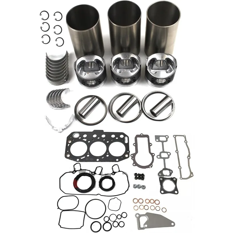 3TNV70 3TNV70BJUV 3TNV70-AJUV Overhaul Rebuild Kit Φ70mm For Yanmar VIO15-3 VIO10-2 VIO15-2A VIO17 ZX10U-2 Excavator John Deere