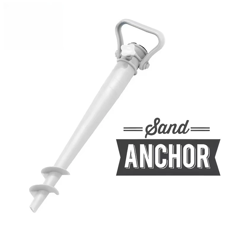 High Quality Plastic Beach Umbrella Base with Manual Control Pin Floor Fork Accessories and Umbrella Plug