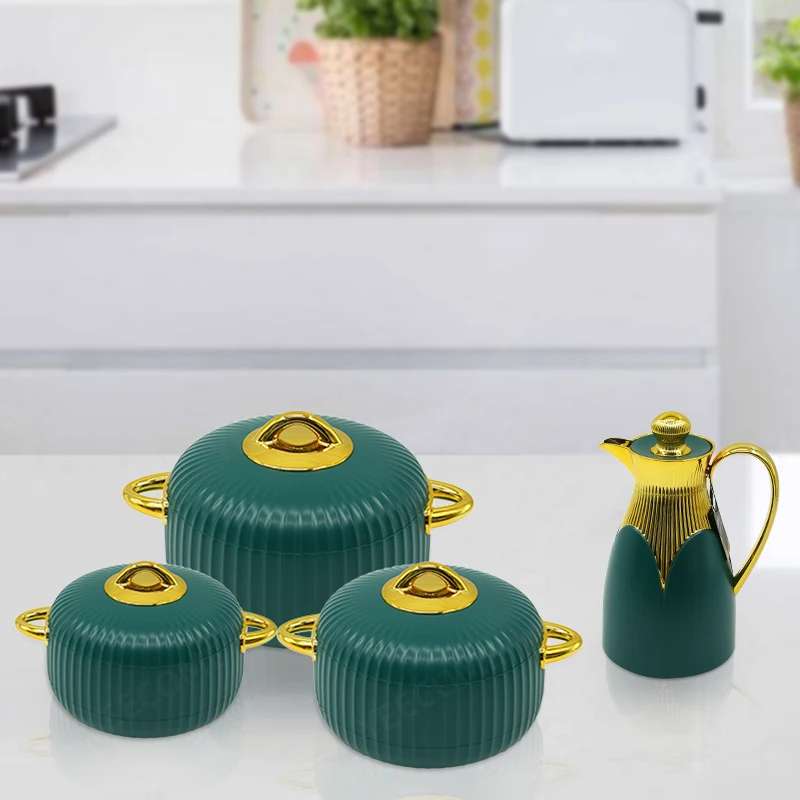 The factory sells 4-piece hot pot sets, including 1-piece vacuum flasks and thermos bottles.