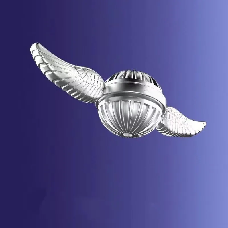 1PC EDC Fidget Spinner Toy Fingertip Rotating Wings Gyroscope Stress Relieving Toy Children Adult Rotating Metal Ball Desktop