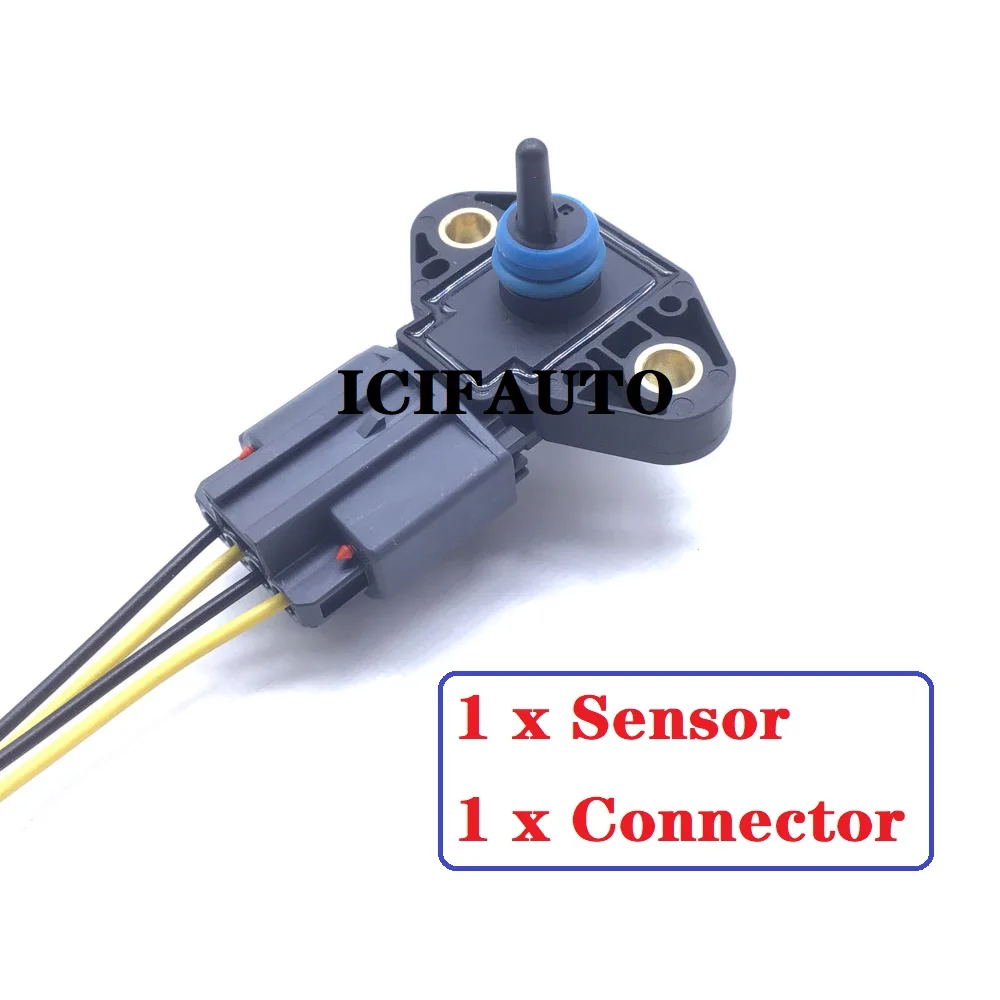 

0261230093 Differential Fuel Injection Pressure Sensor+Connector 4490313, 2260004, 3F2E-9G756-AD, 3F2Z-9G756-AC, 0261230094