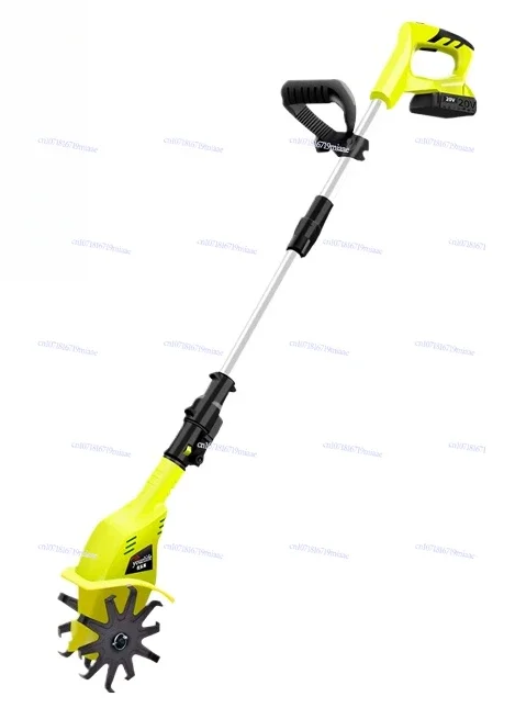 Handheld Lithium Battery Micro-tiller, Scarifier, Agricultural Tiller, Small Household Electric Hoe Rotary Tiller