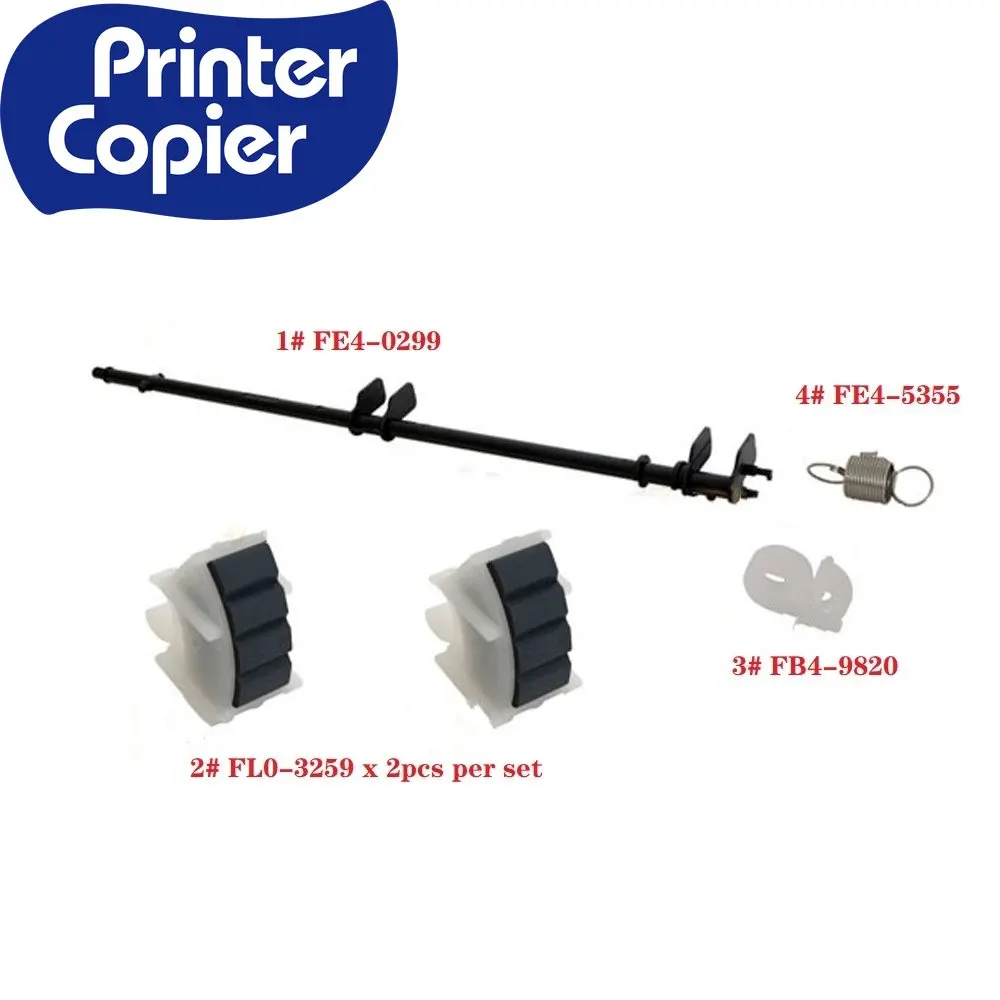 1set originální pre-paper pást válečkové pro kánon ir 1435 ir1435 FE4-0299-000 FE4-5355-000 FB4-9820-000 FL0-3259-000