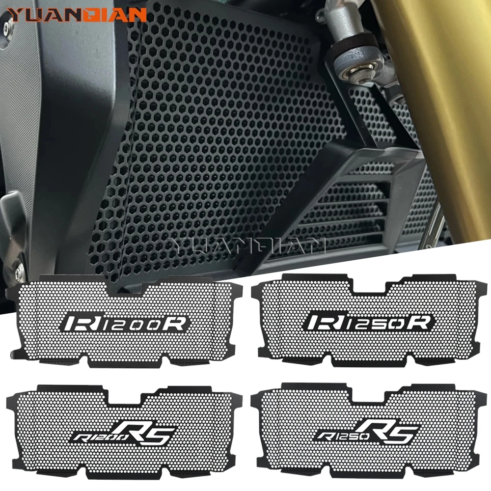 

For BMW R1200R R1200RS R1250R R1250RS R 1200 1250 R RS 2015 - 2025 Motorcycle Accessories Radiator Grille Guard Cover Protector