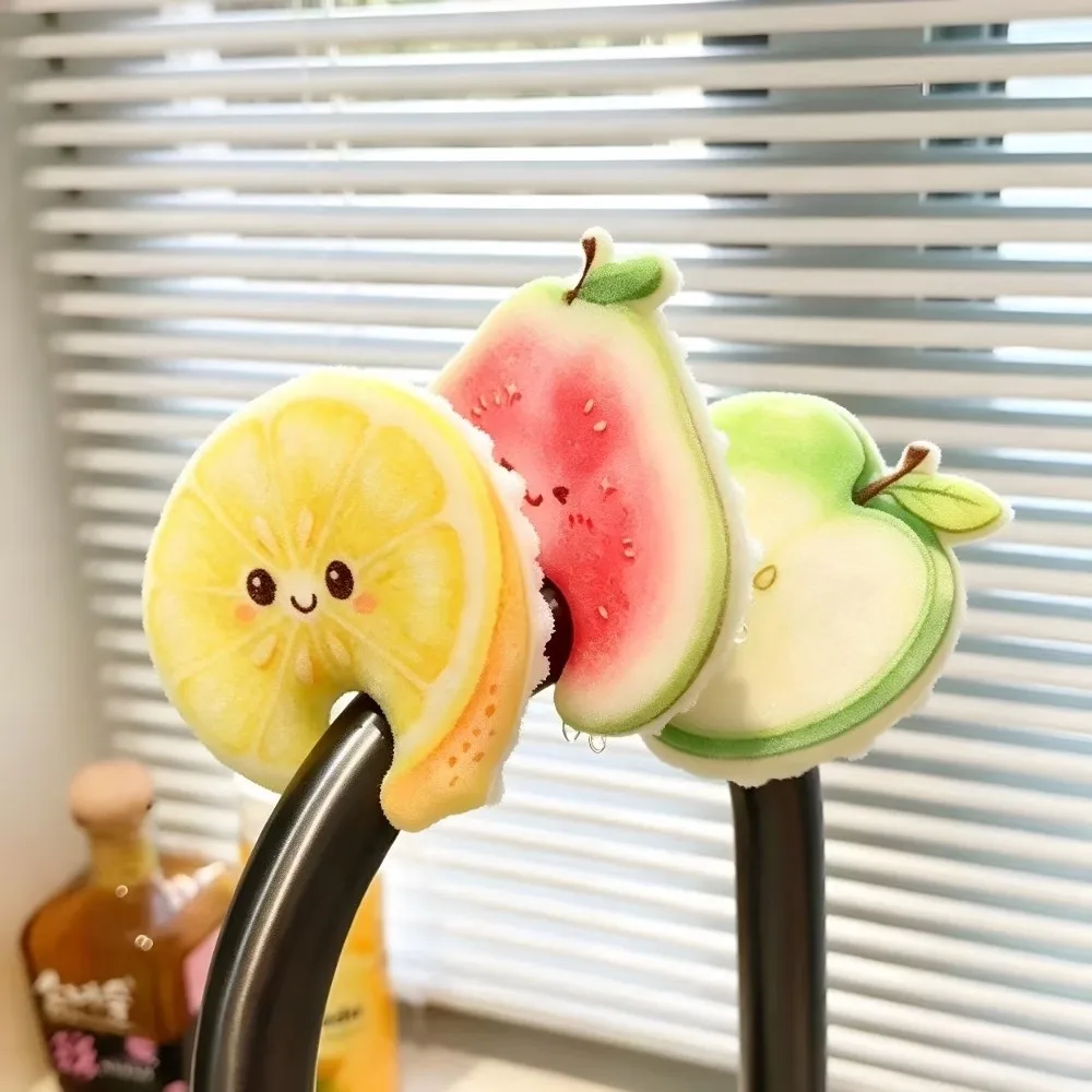 Wood Pulp Wood Pulp Sponge Highly Absorbent Porous Surface Kitchen Cleaning Sponge Reusable Soft Texture Cartoon Fruit Sponge