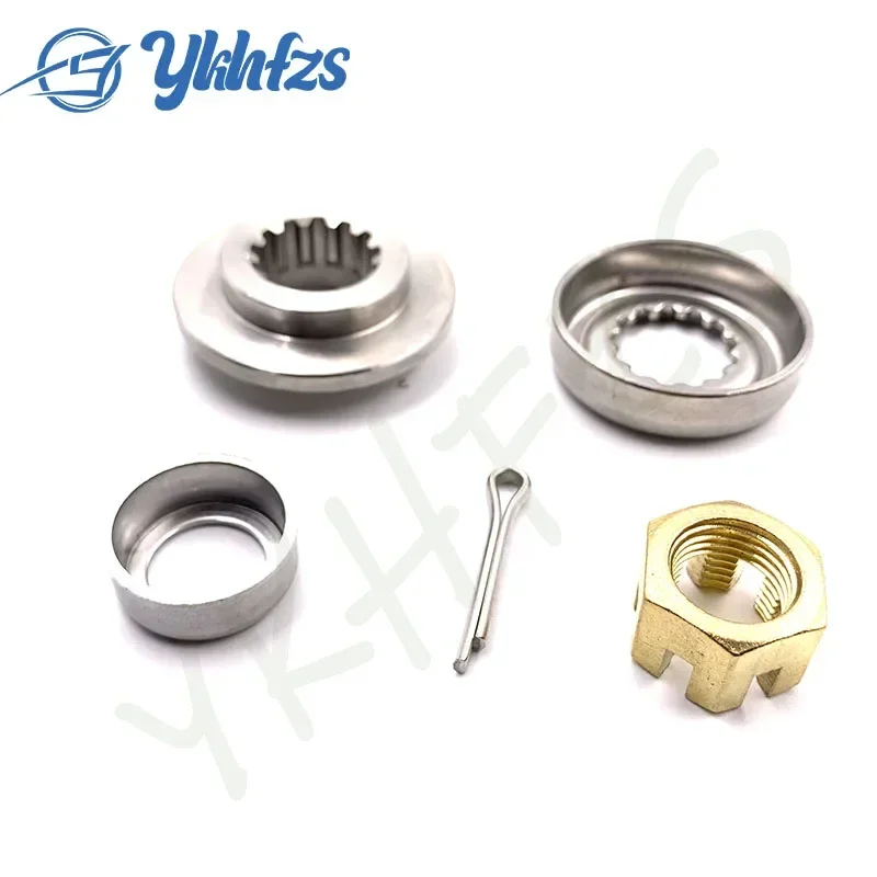 

Boat Propeller Install Nut Kit 66T-W4599-00 For Yamaha Outboard Engine 30HP 40HP 50HP