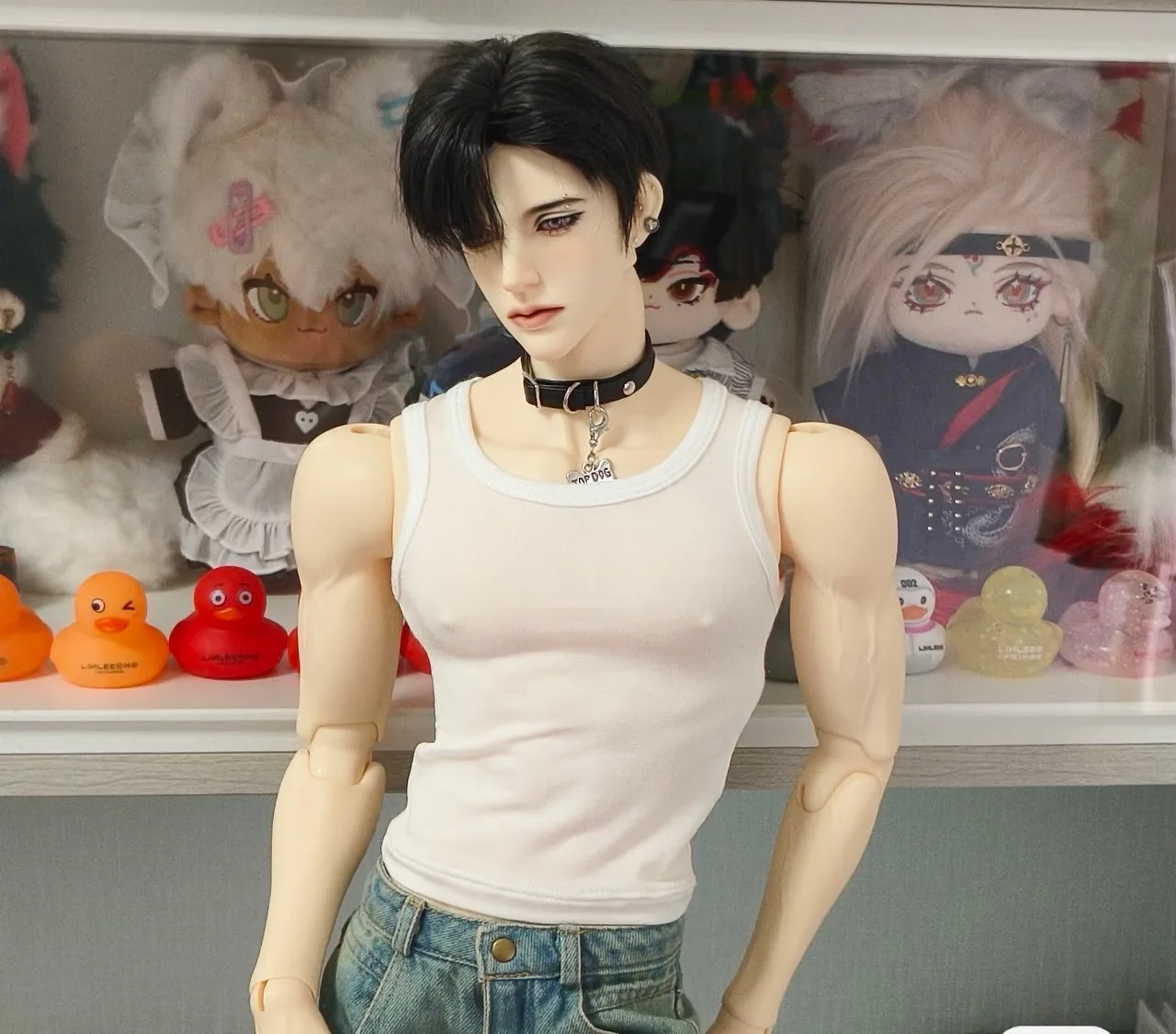 No Doll New 30/45/60cm Doll's Clothes for 1/3 1/4 1/6 Bjd Doll vest Diy Girl Toys Dress Up Doll Accessories