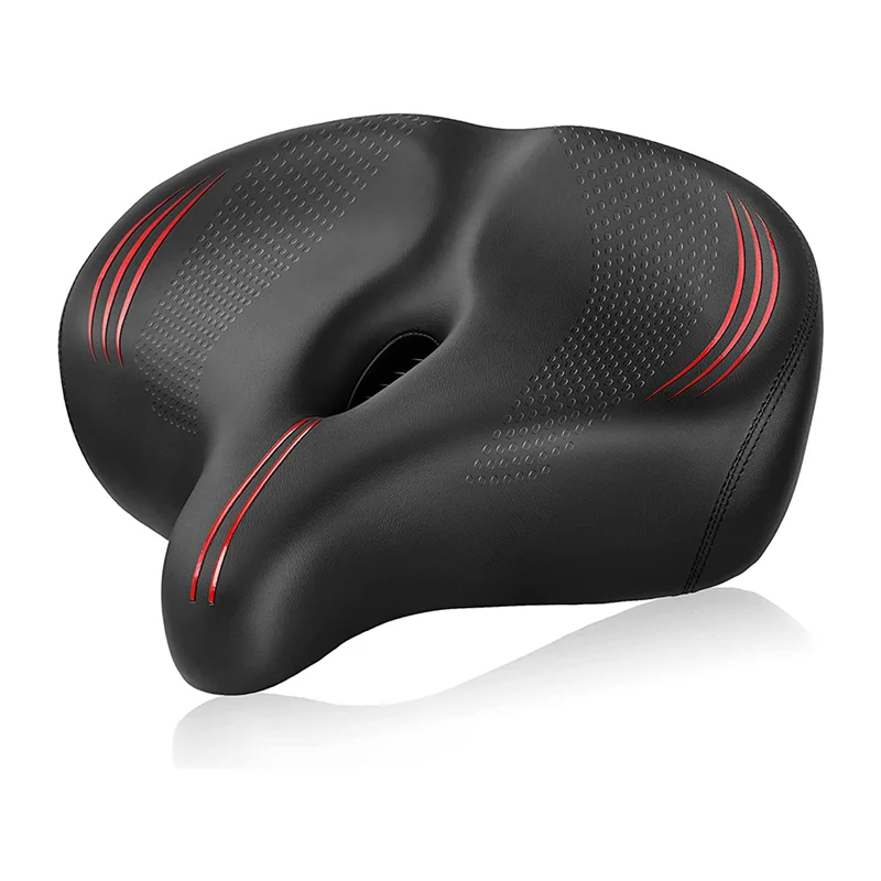 

ABLB-Oversized Comfort Bike Seats, Electric Bike,Road Bike, Universal Fit Bicycle Seats Cushion For Men And Women