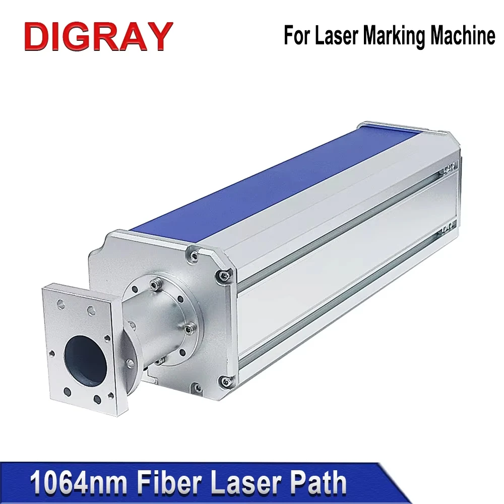 DIGRAY Blue Standard Fiber Laser Path Base Housing Holder for Raycus MAX JPT Laser Marking Engraving Machine Parts