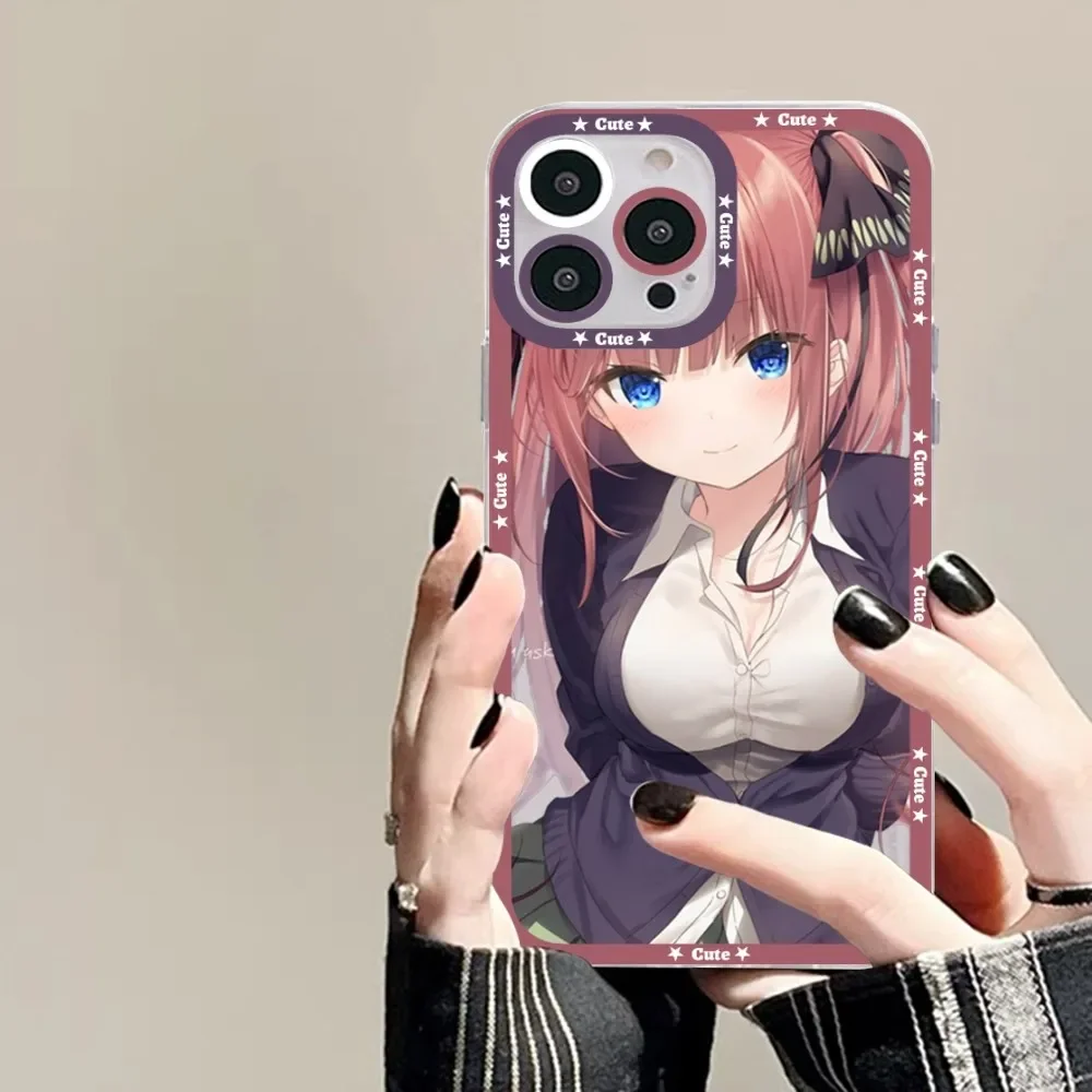 Nakano Miku Anime Phone Case For Samsung A 10 20 30 70 13 21 32 72 22 51 52 53 71 73 32 4g 32 5g Fundas