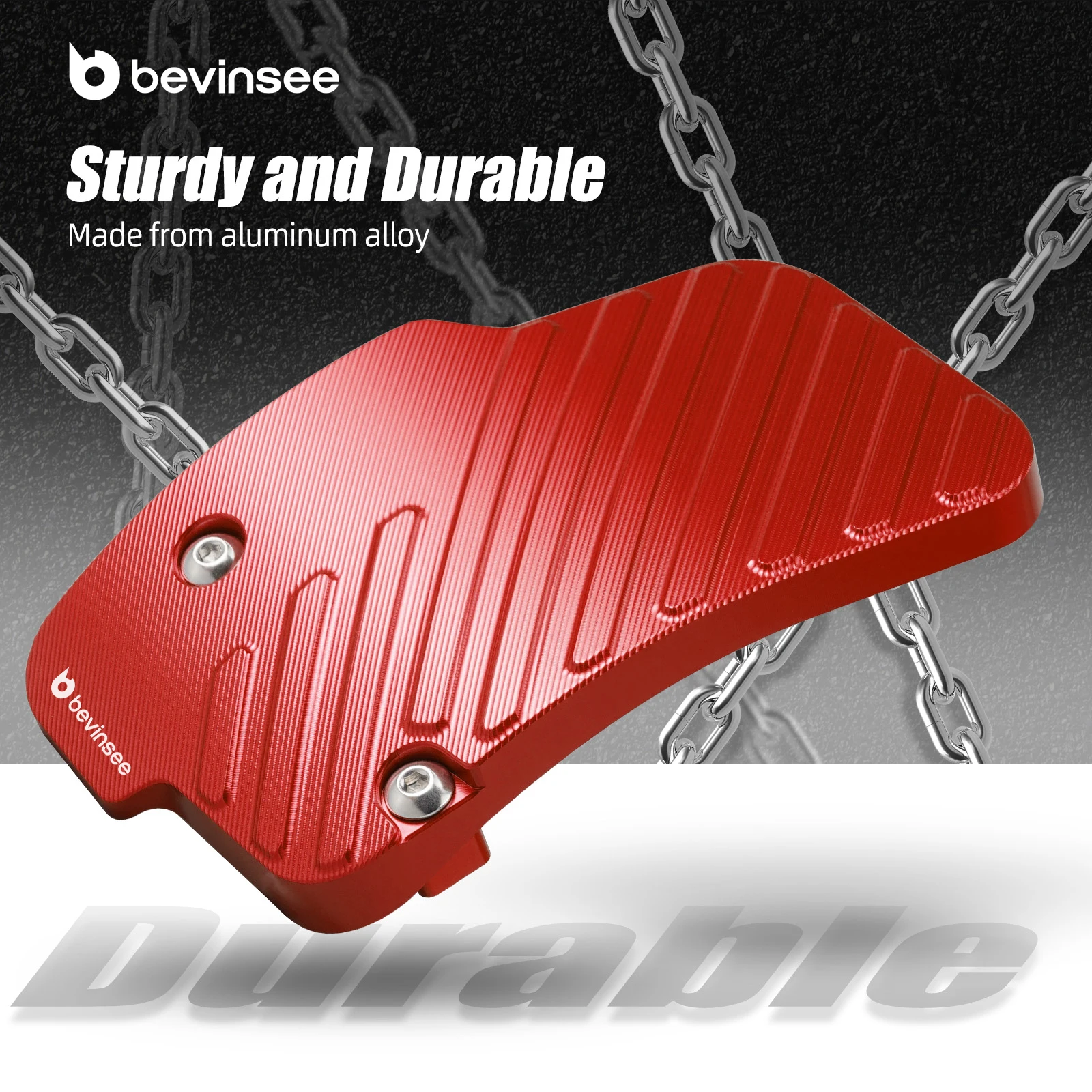 BEVINSEE Accelerator Extension Pedal for VW for MK7 Golf/Sportwagen 1.8T/1.4T for Alltrack 1.8T for MK7 GTI/R 2.0T for MK8 GTI/R